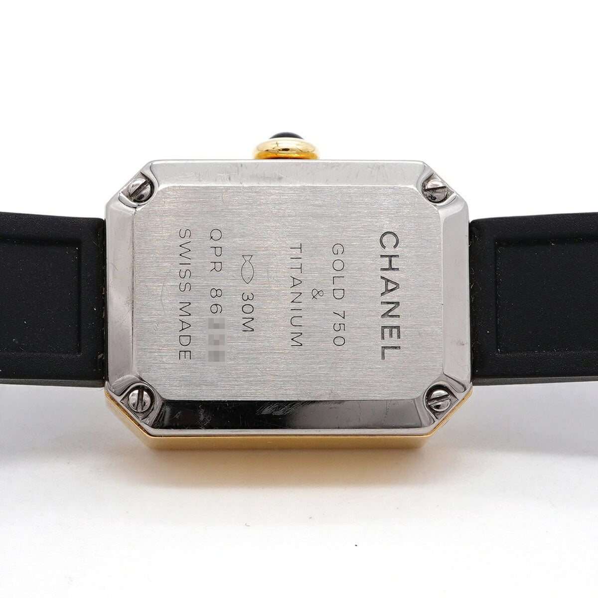 Montre Chanel Première Velvet H6125 Noir avec cadran de 15 mm
