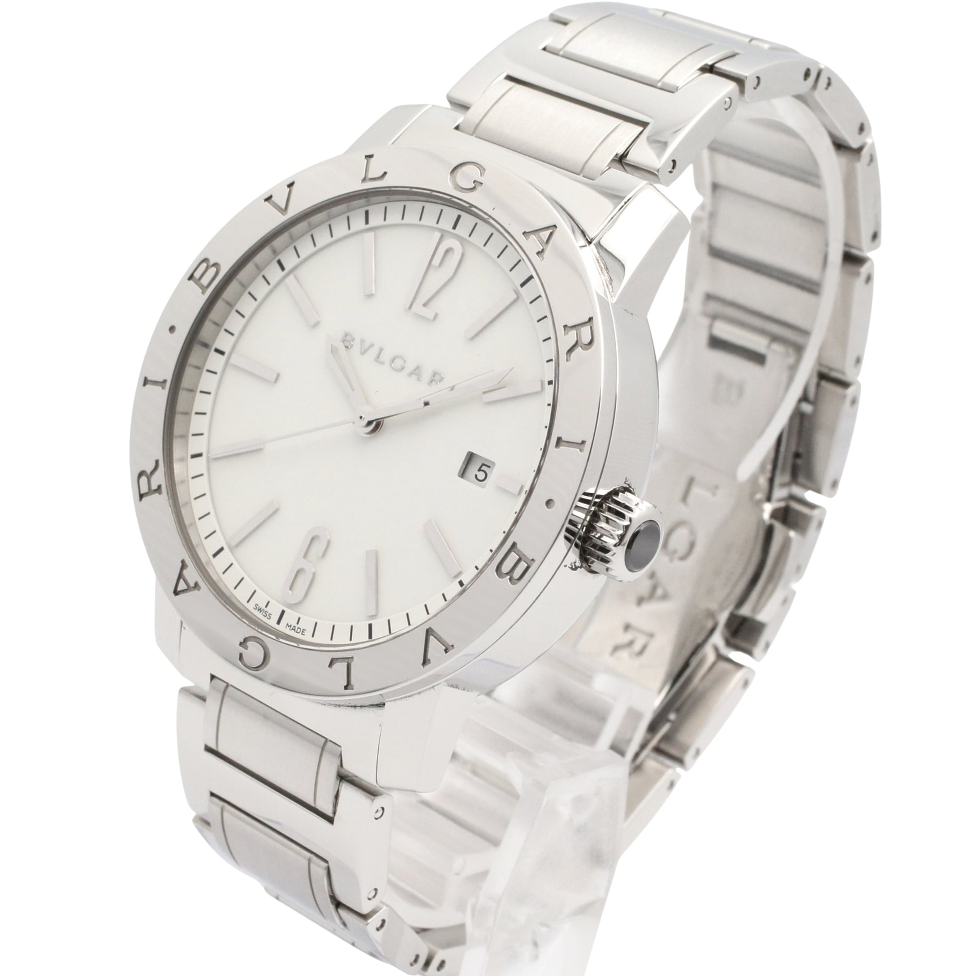Bulgari BVLGARI Stainless Steel White BB41S