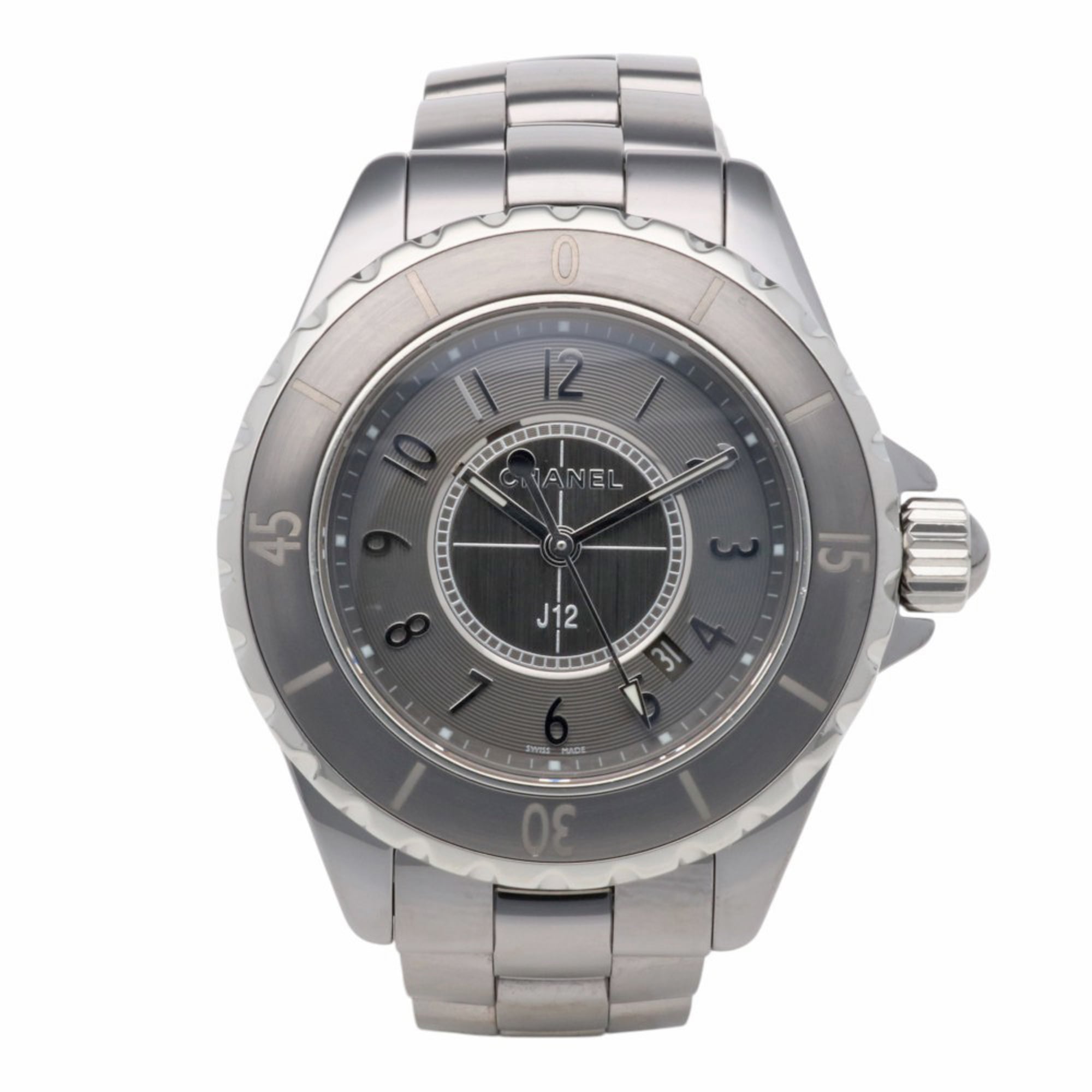Chanel J12 H2978 Grey Dial 34mm Watch