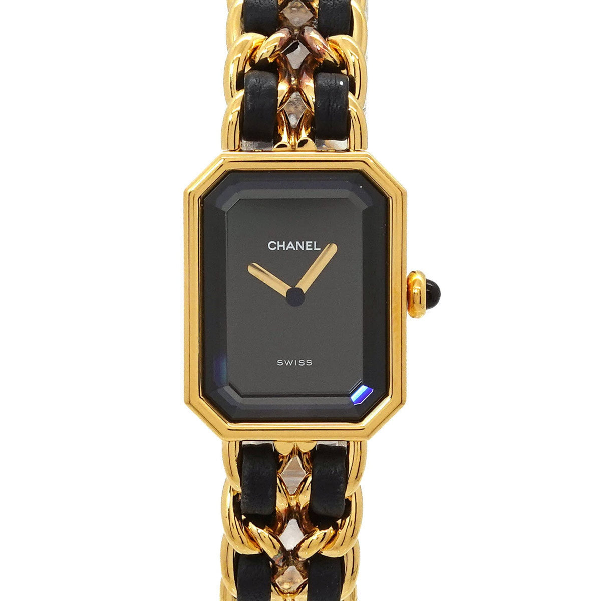 Chanel Première Large Size H0001 Black Dial 20mm Watch