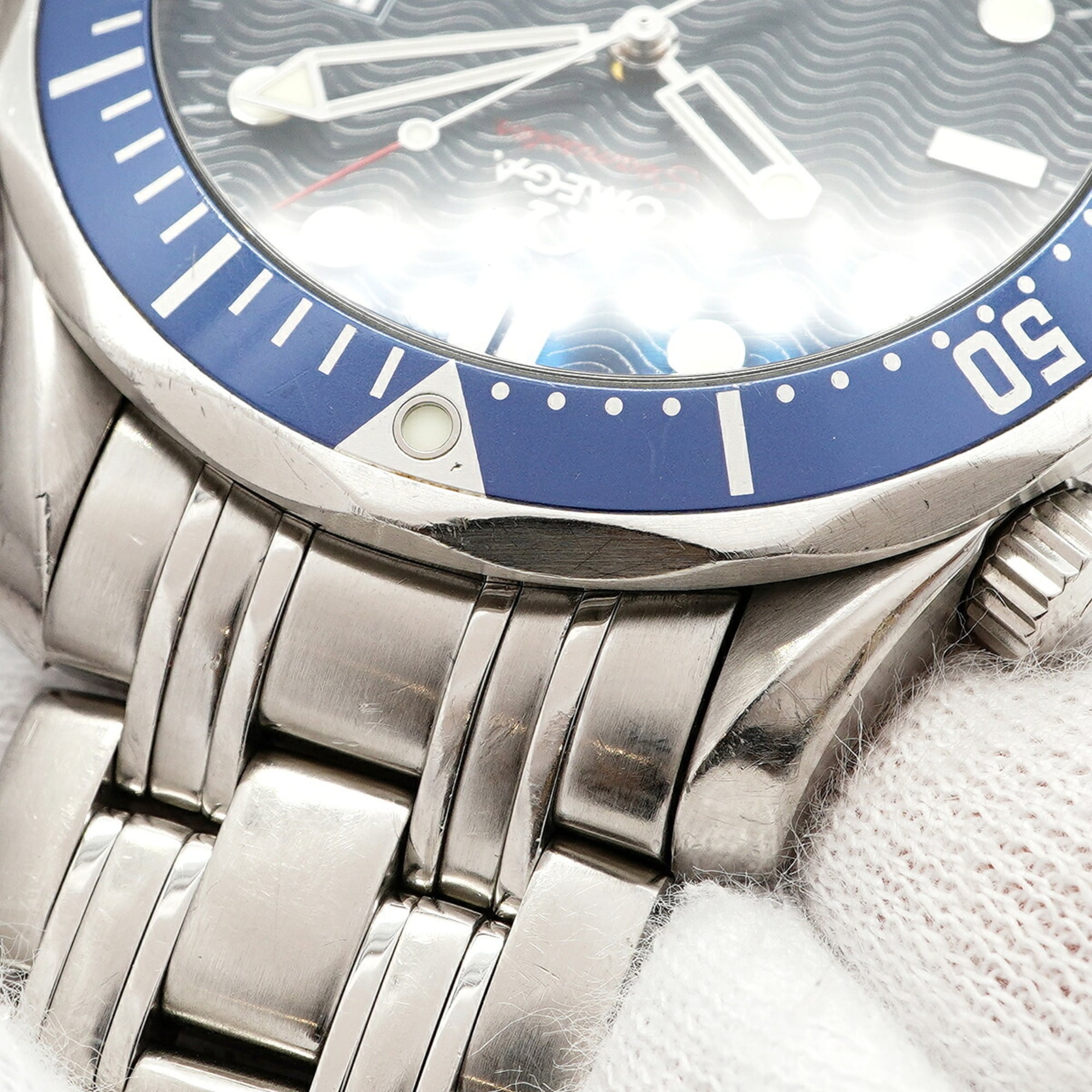 Omega Seamaster 300 Co-Axial 2220.80 Navy Dial