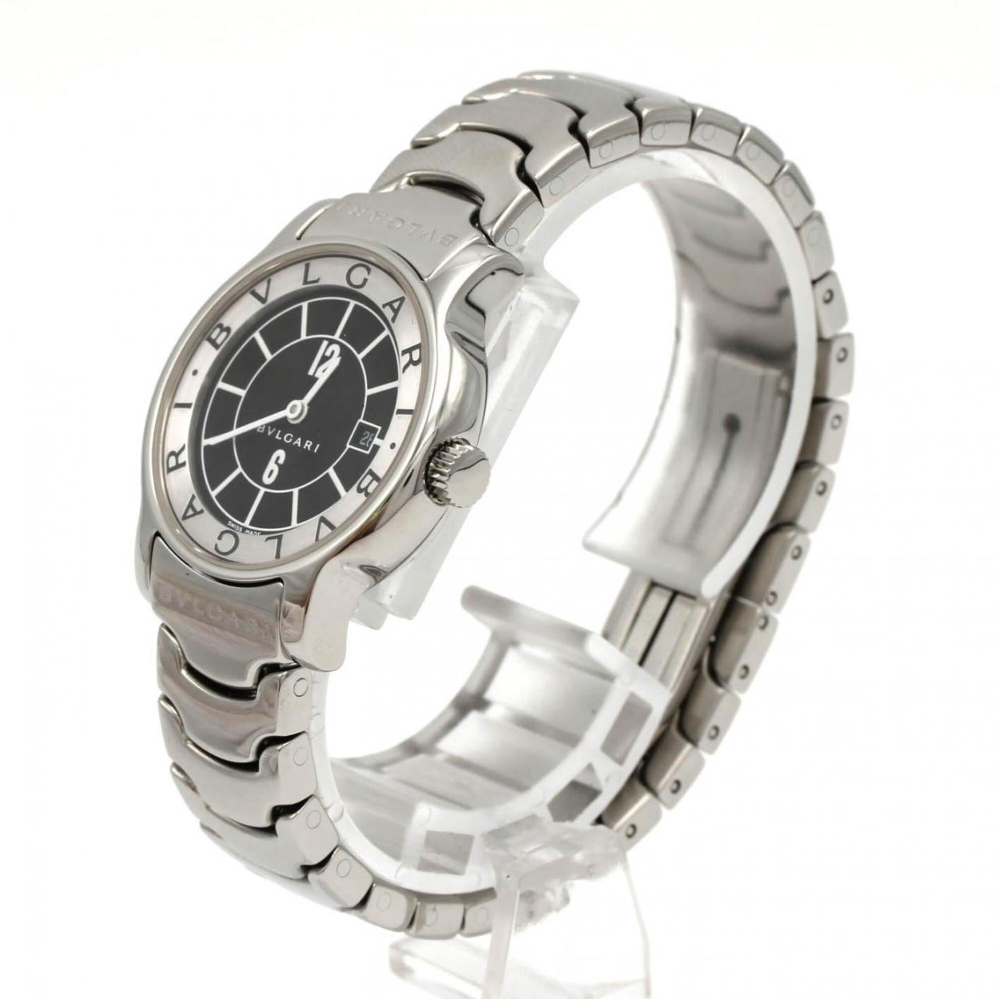 Bvlgari Solotempo ST29BSSD Black Dial 29mm Watch