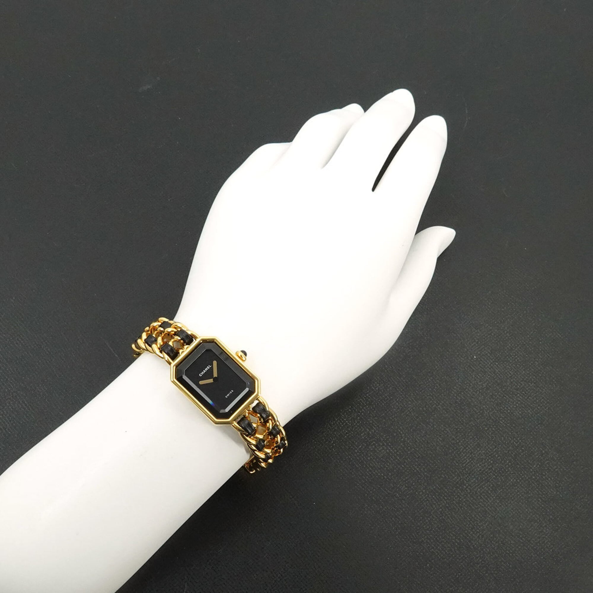 Montre Chanel Premiere taille S H0001 pour femmeNoir orQuartz