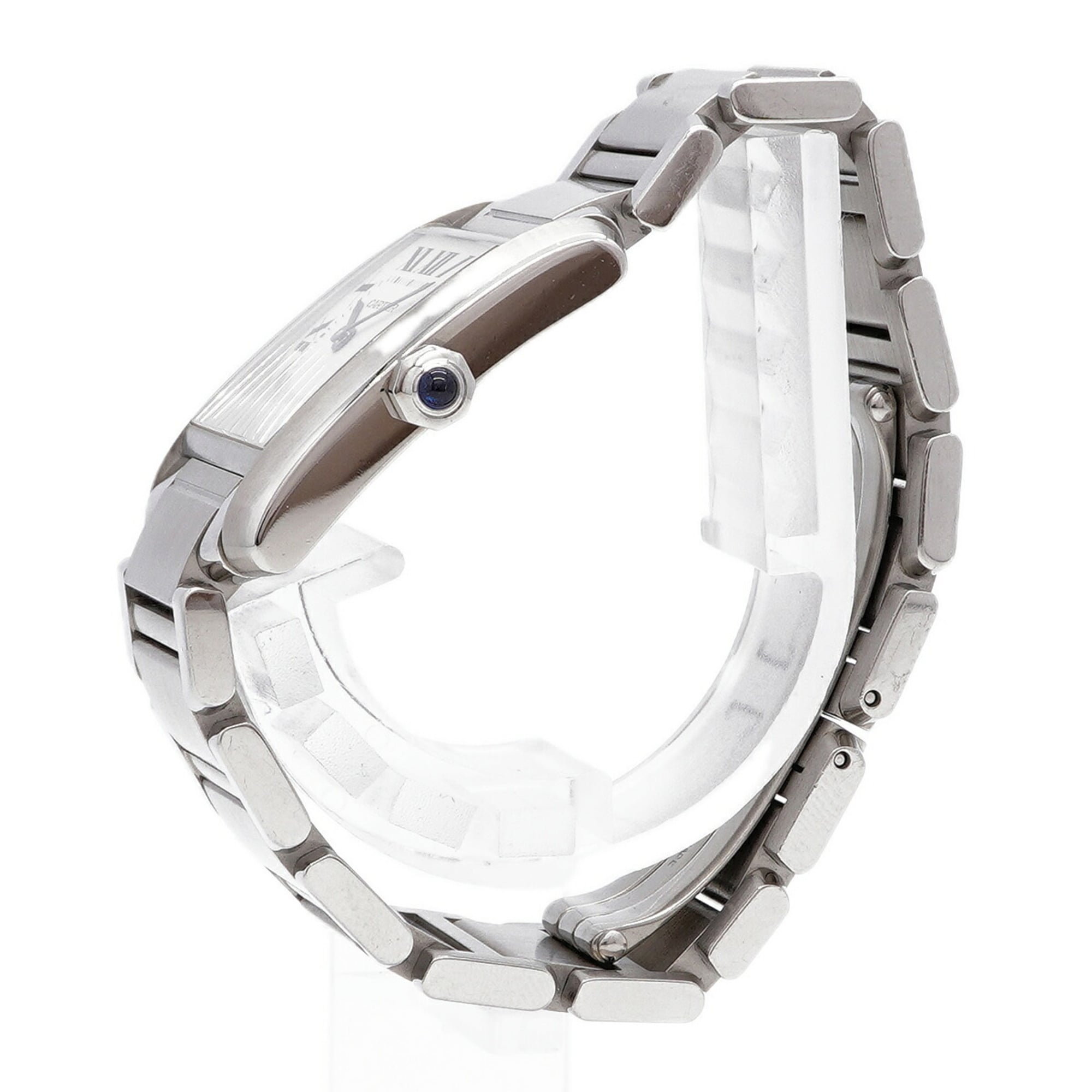 Montre Cartier Tank Française MM W51003Q3 Ivoire avec cadran de 25 mm