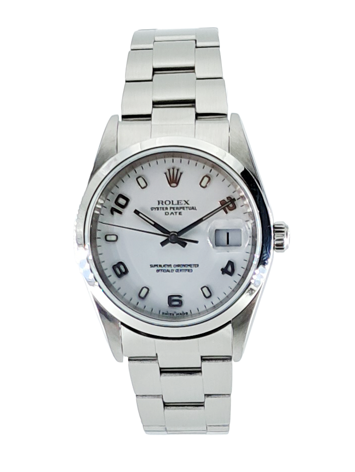 Rolex Oyster Perpetual Automatic White 34mm