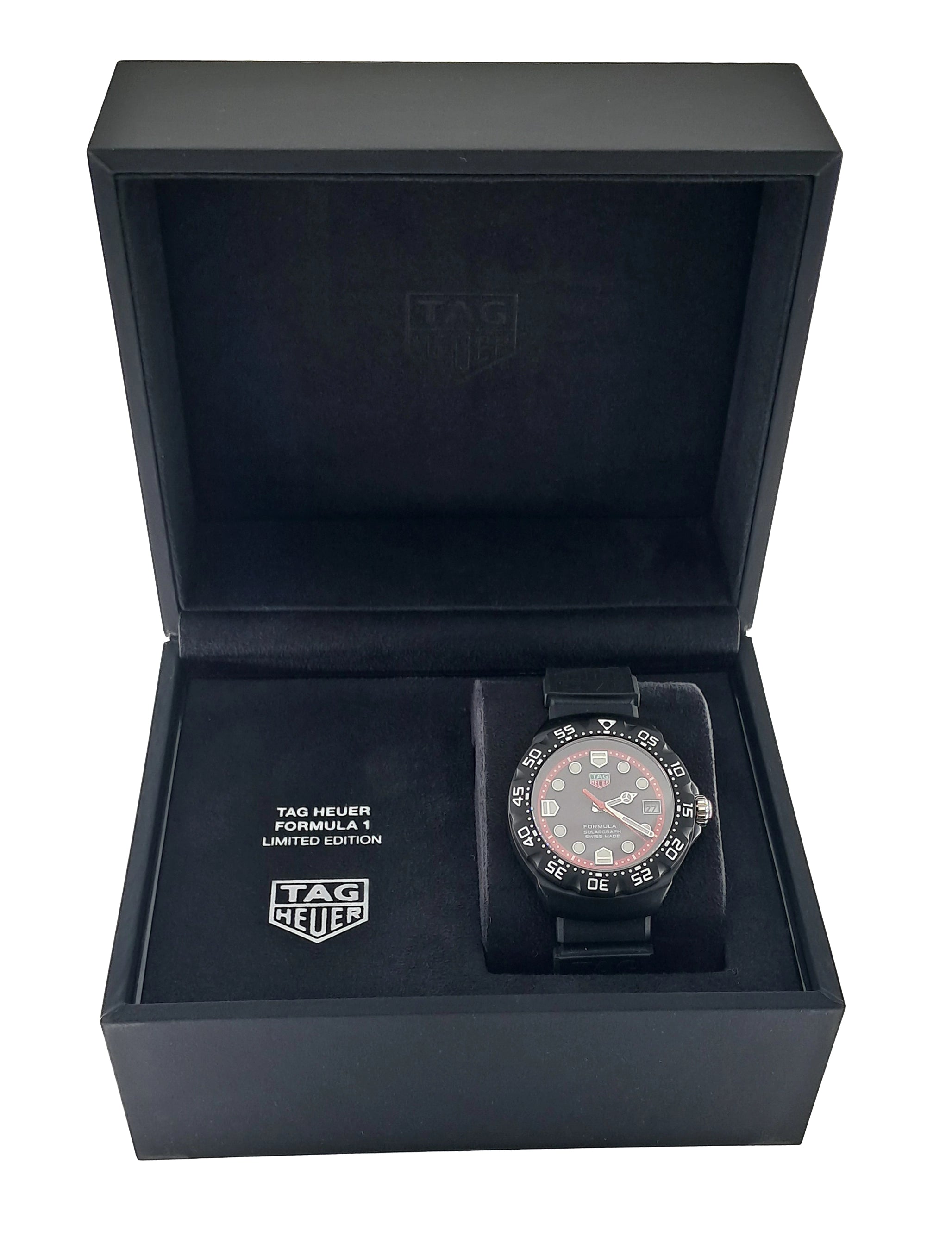 TAG Heuer Formula 1 GPS Solar Zwart 38 mm