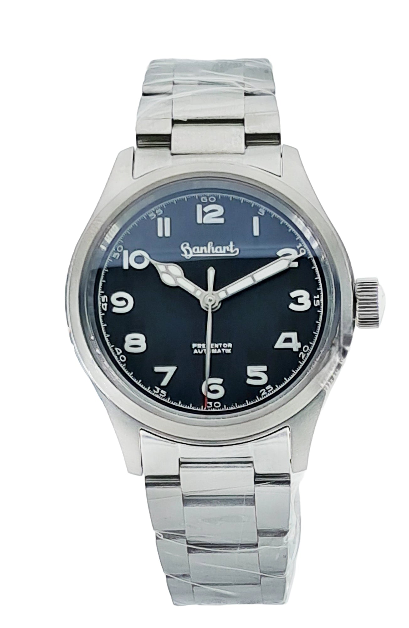 Hanhart Pioneer Preventor HD12 Automatique Noir 39mm