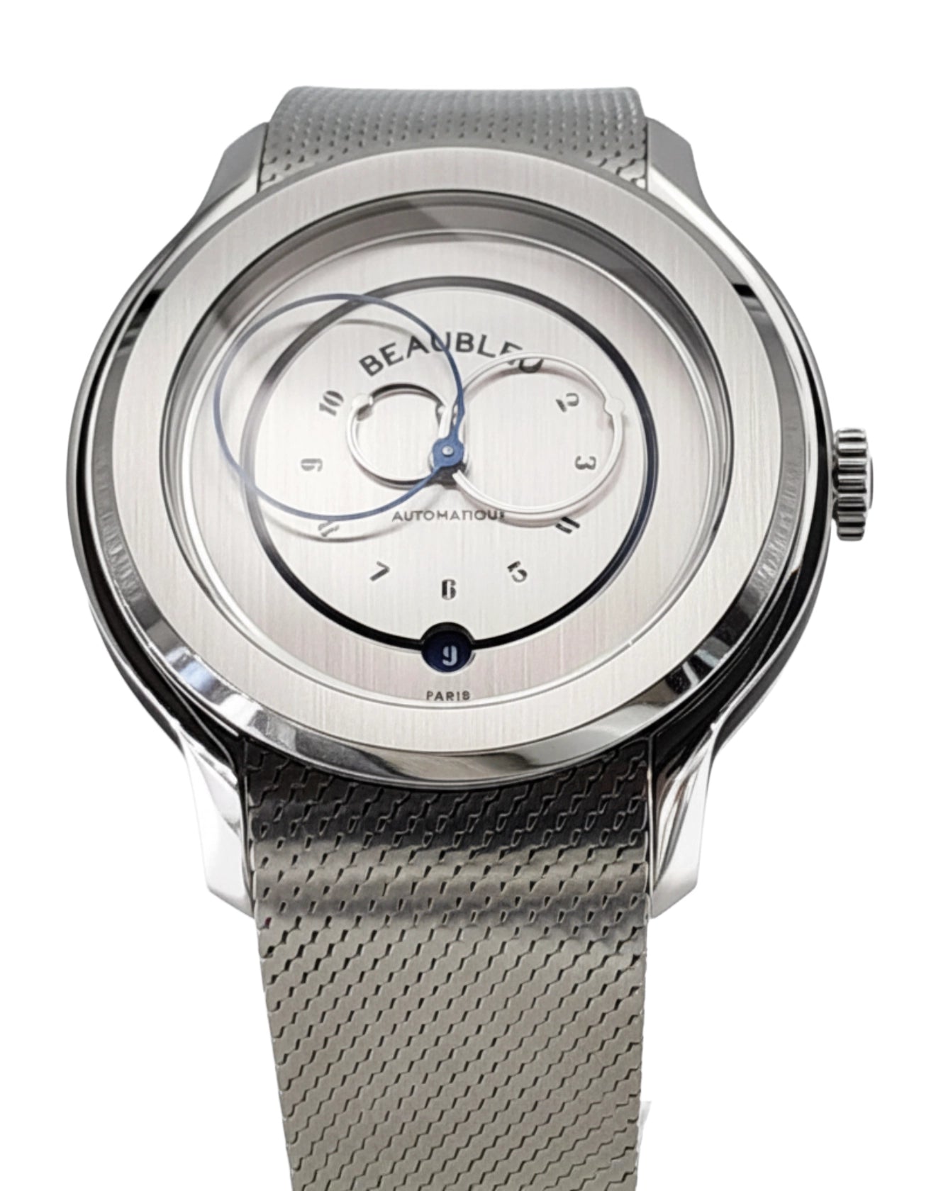 Beaubleu Vesperal Automatic Zilver 39mm
