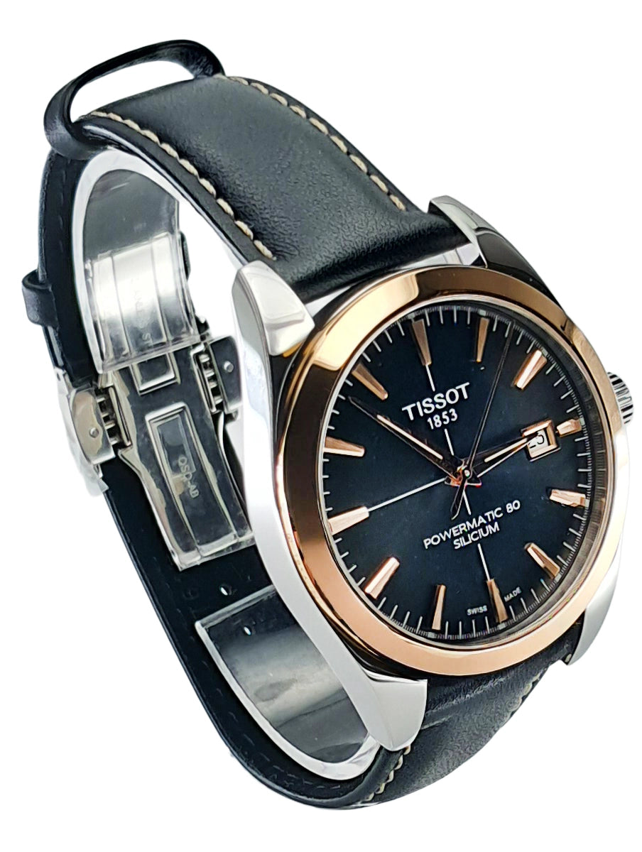 TISSOT T-Gold Automatique Noir 40mm