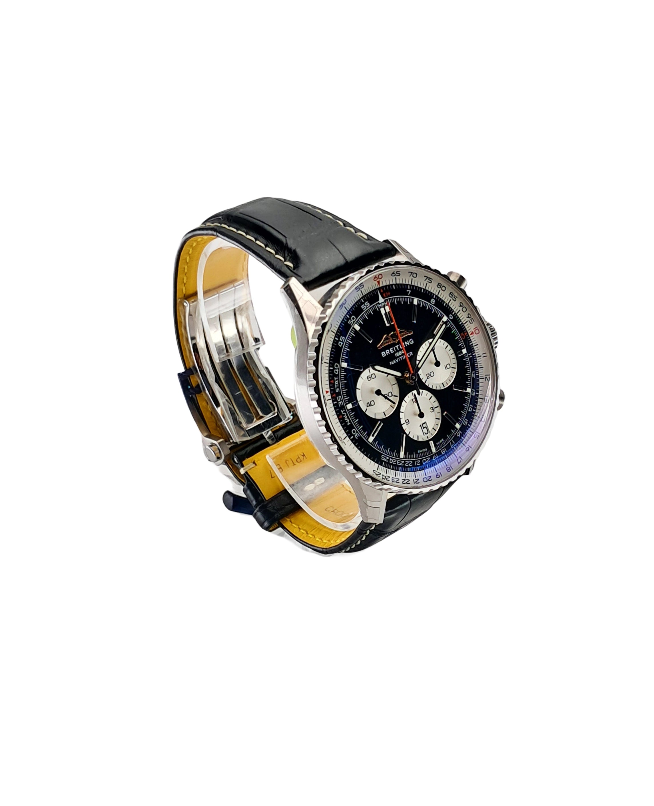 Breitling Navitimer B01 Chronograph Automatik Schwarz