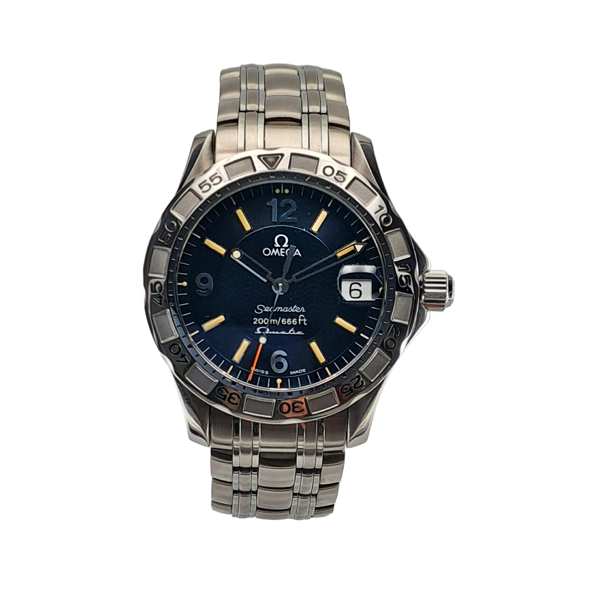 Omega Seamaster 200m Omegamatic Black 34,8mm CPO 1999 Omega Seamaster 200m Omegamatic Black 34,8mm CPO 1999