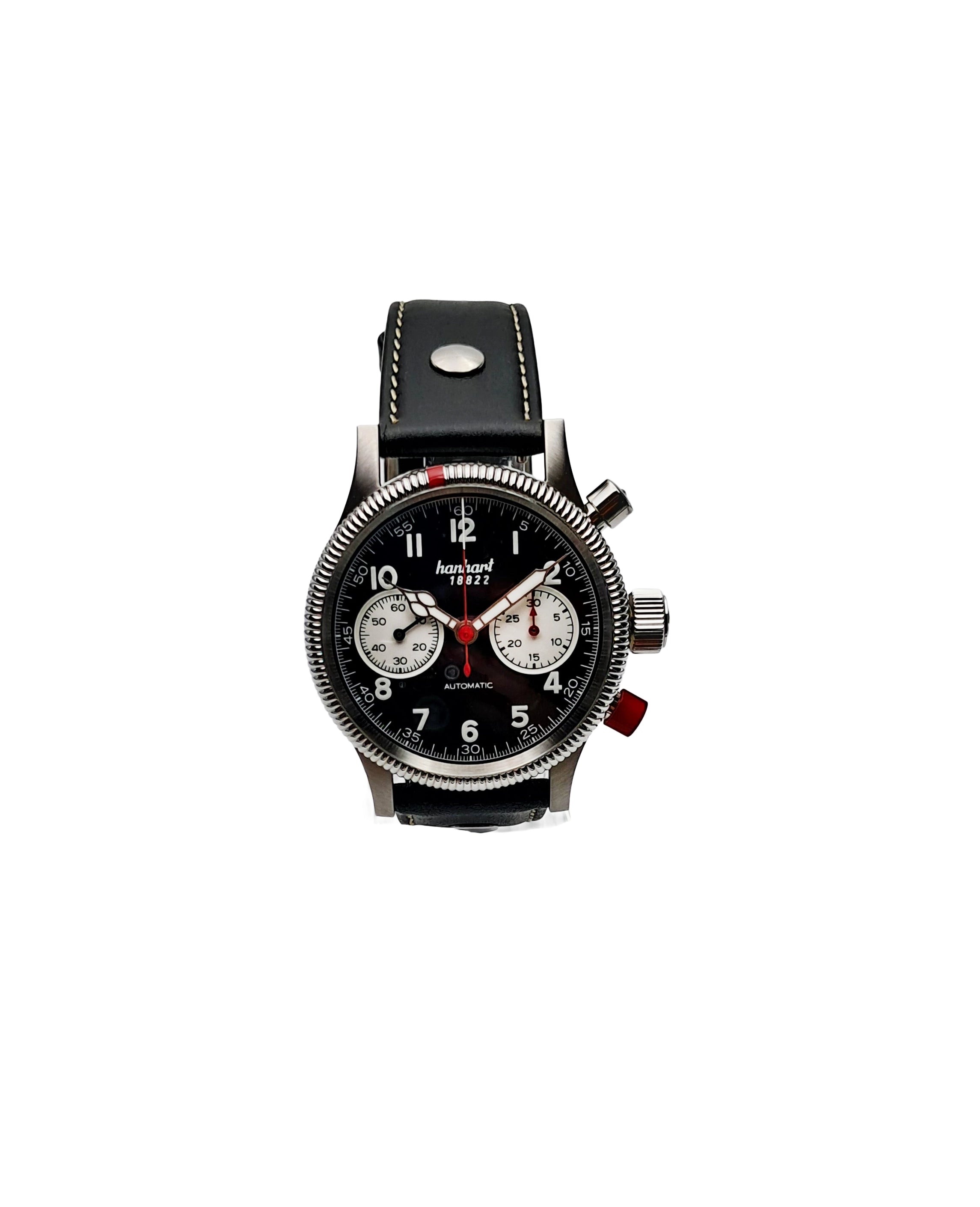 Hanhart Pioneer Automatic Black 40mm