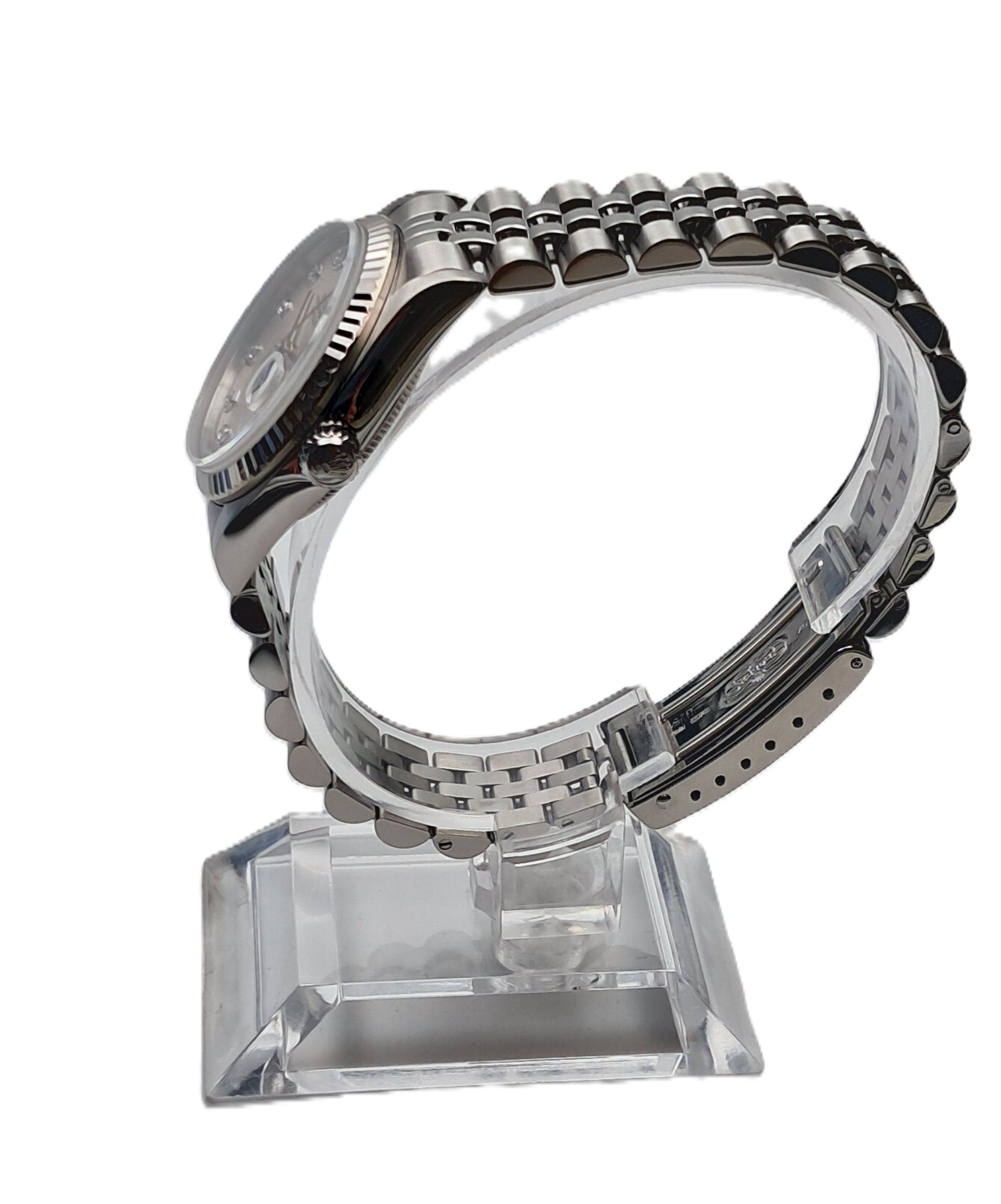 Rolex Datejust Silver Diamond Jubilee 31 CPO 1999