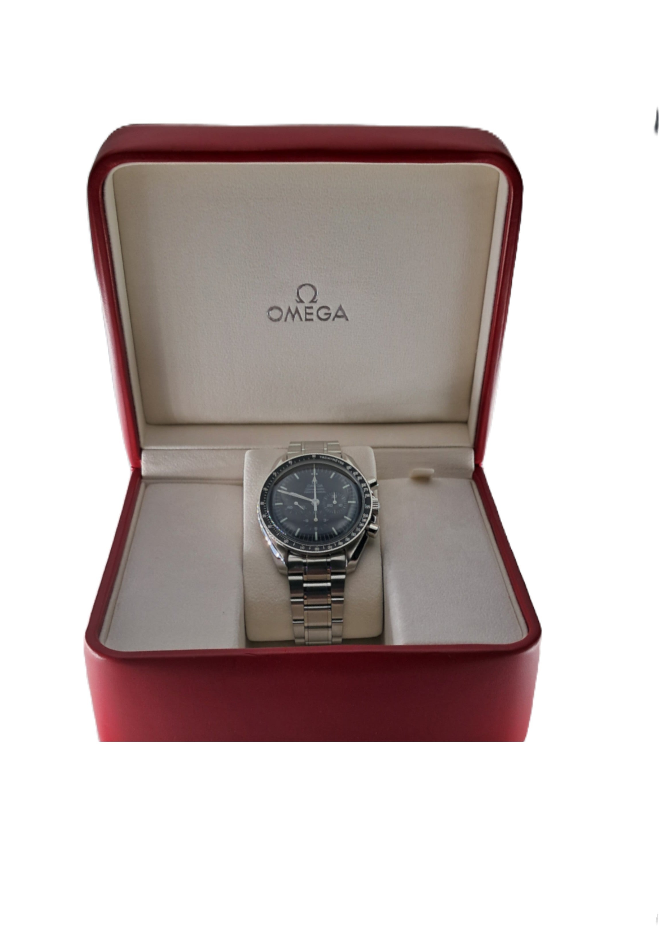 Omega Moonwatch Crystal Back Black Tritium 42 CPO 1999