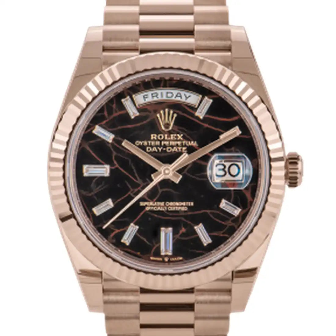 Rolex Day-Date Automatic Iron Pebbles 40mm