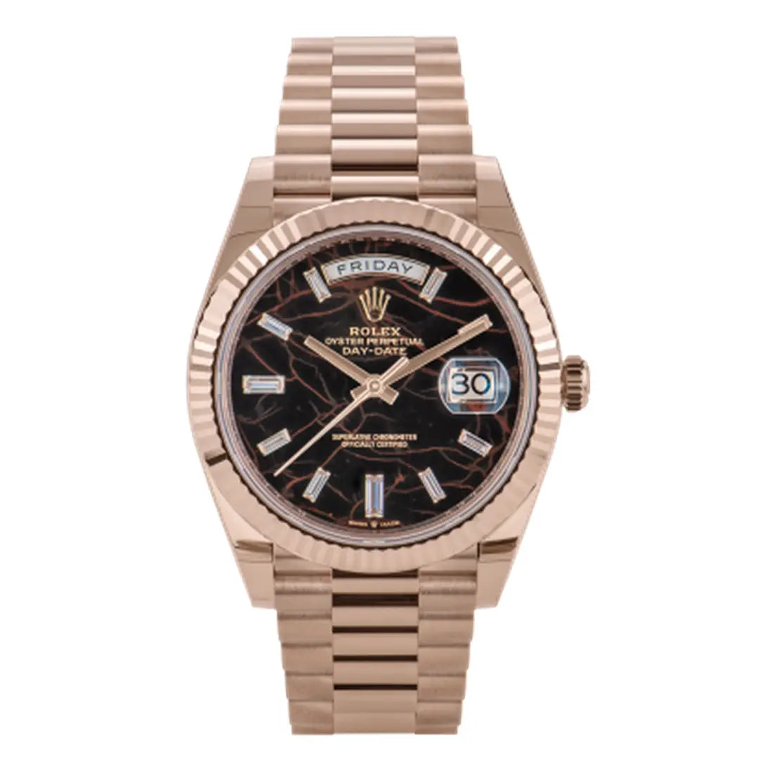 Rolex Day-Date Automatic Iron Pebbles 40mm