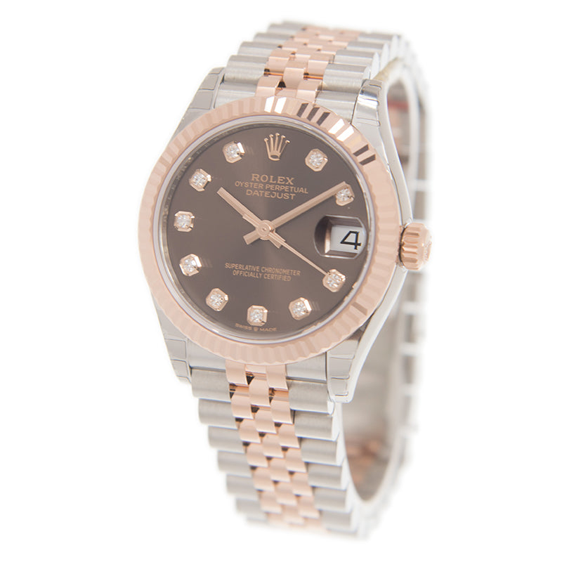 Rolex Datejust Braun Jubilee 31