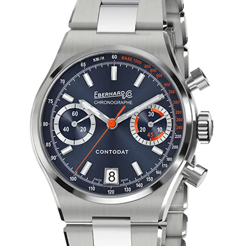 Eberhard & Co. Contodat Chronographe Automatic Blue 39mm