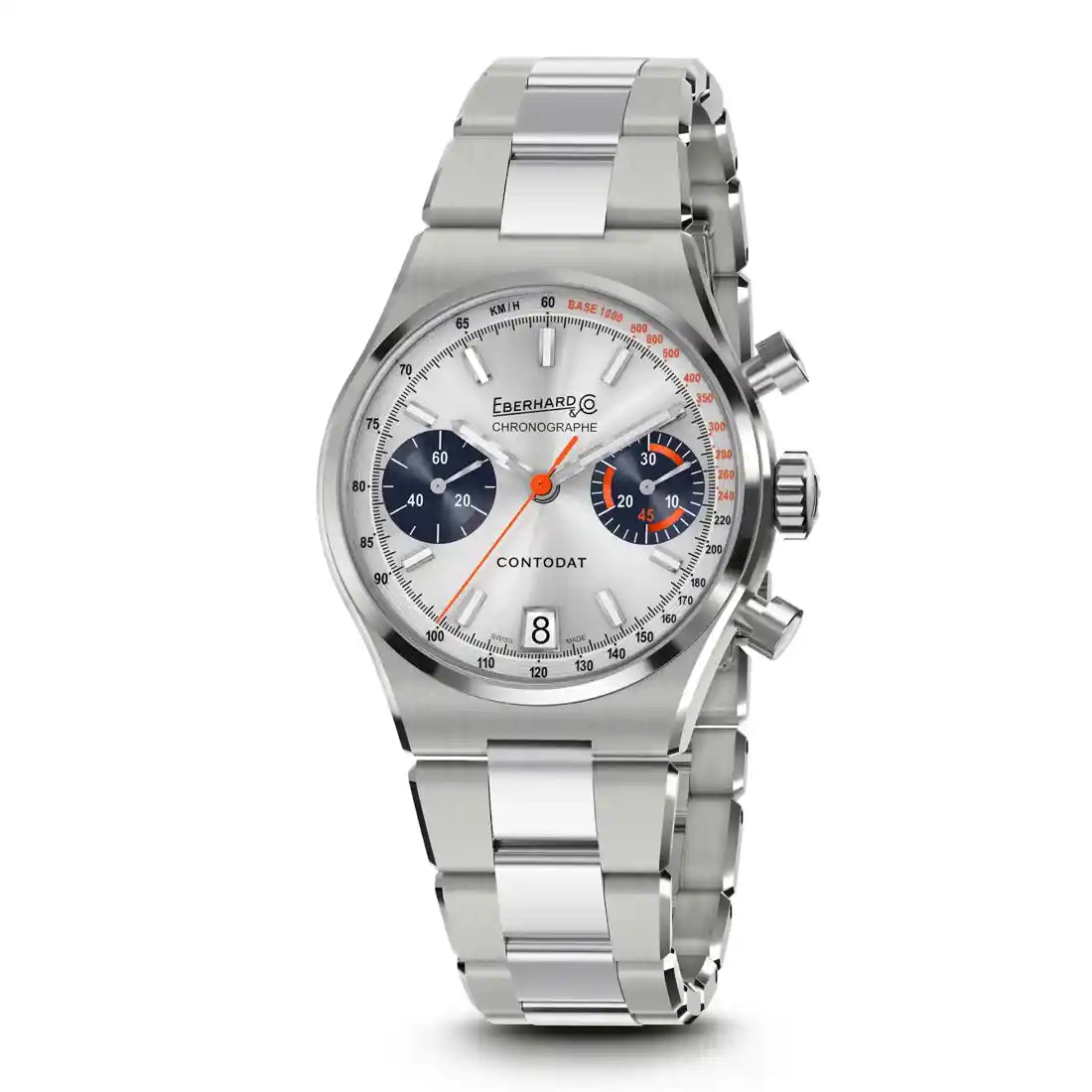 Eberhard & Co. Contodat Chronographe Automatic Silver 39mm