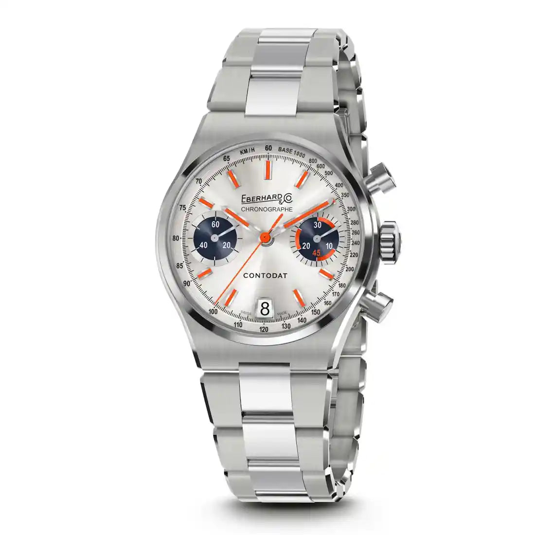 Eberhard & Co. Contodat Chronographe Automatic Silver 39mm