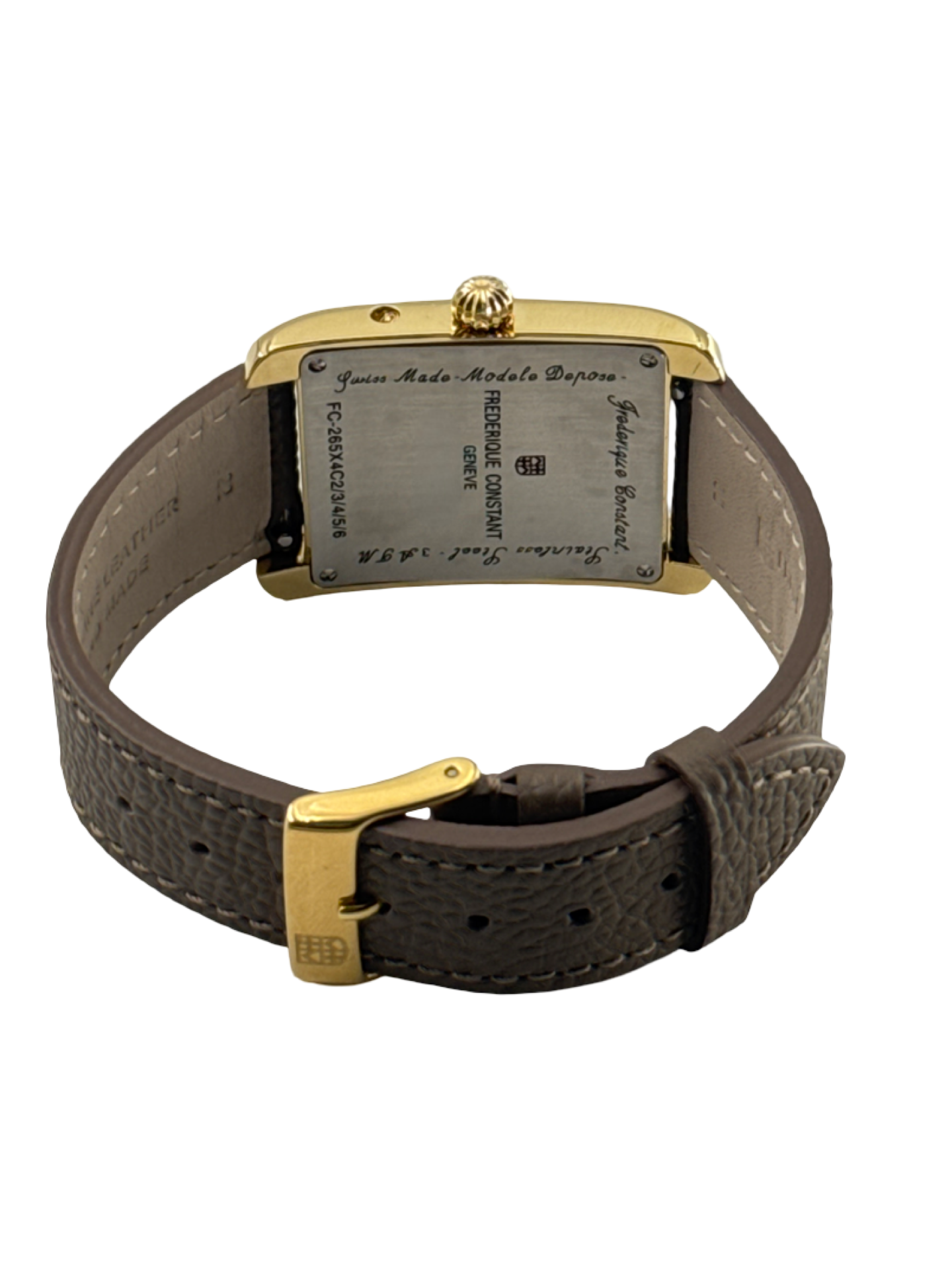 Frederique Constant Classics Carree Quarz Weiß 30 mm