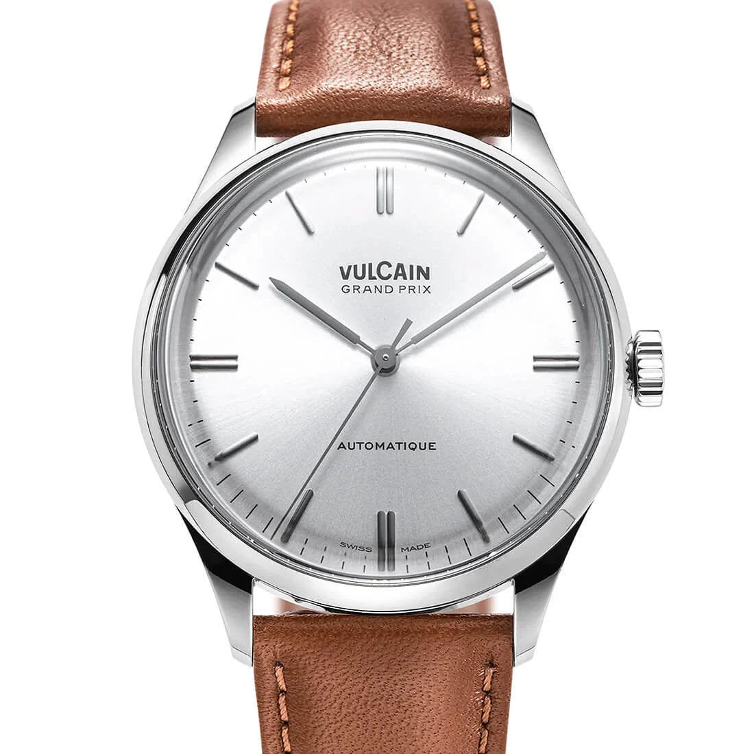 Vulcain Grand Prix Automatic Silver 39mm