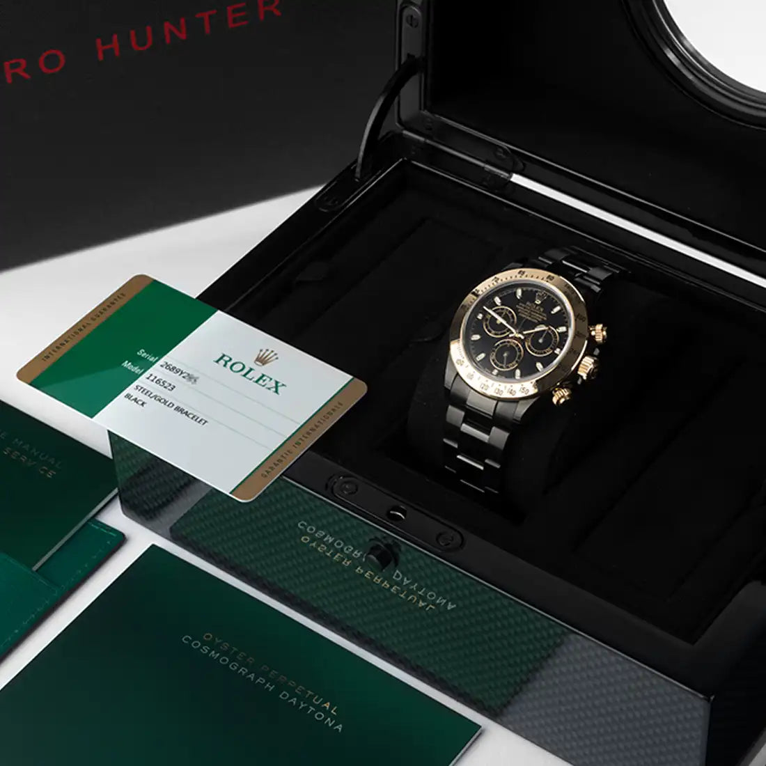 Pro Hunter Daytona Automatik Schwarz