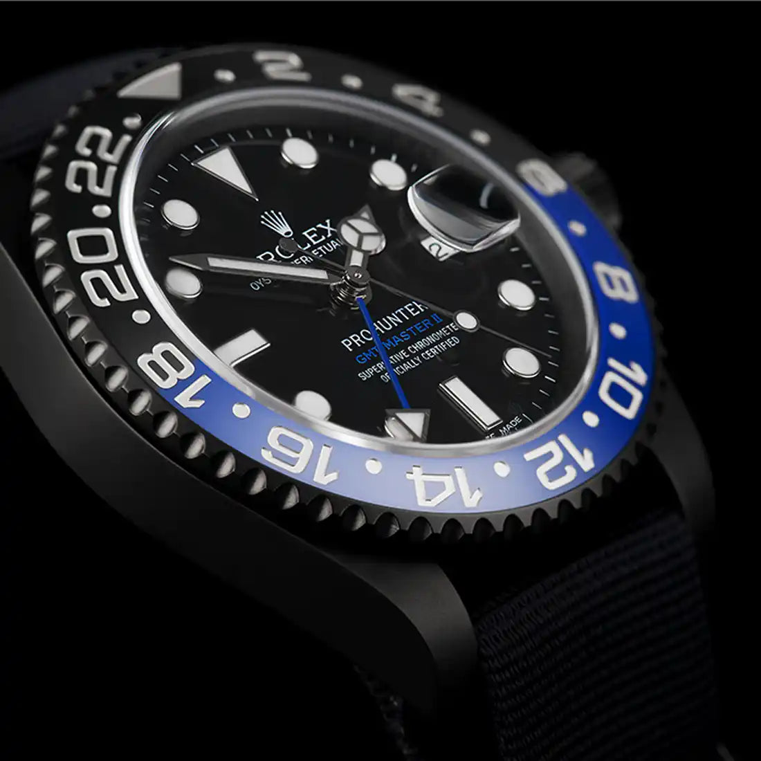 Pro Hunter GMT II Automatik Schwarz