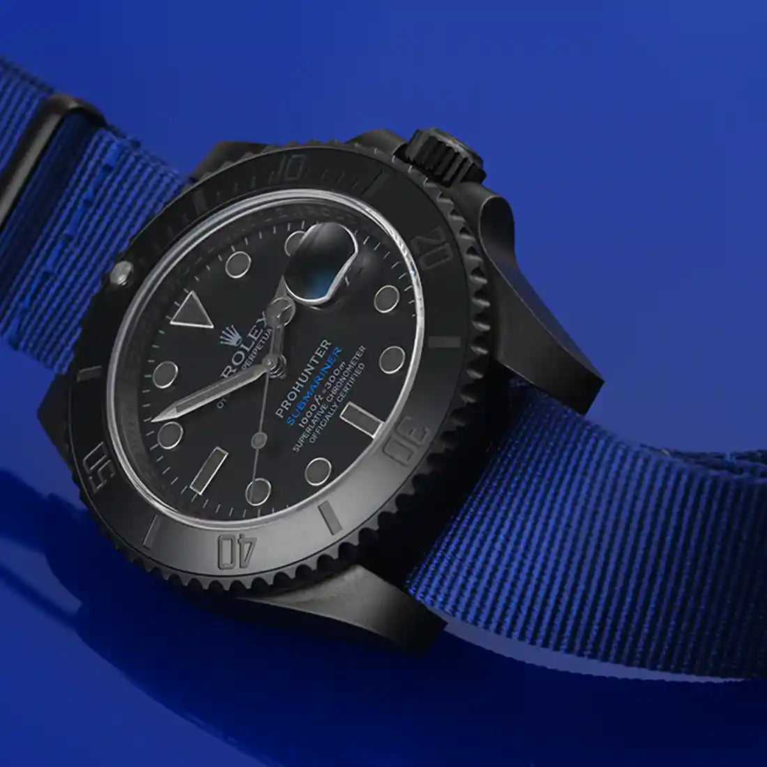 Pro Hunter Submariner Datum Automatik Grau