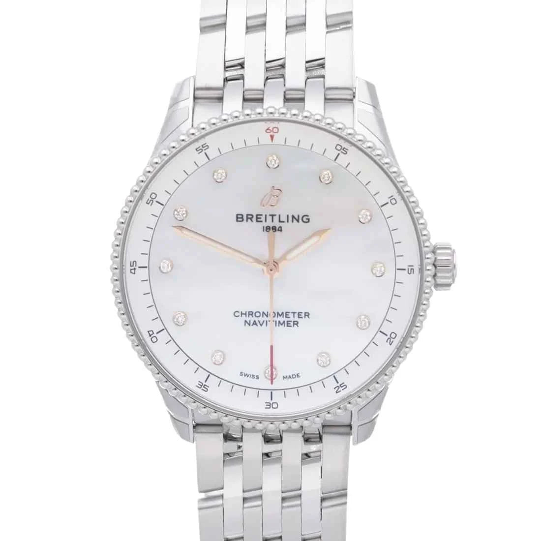Breitling Navitimer Quarz Perlmutt