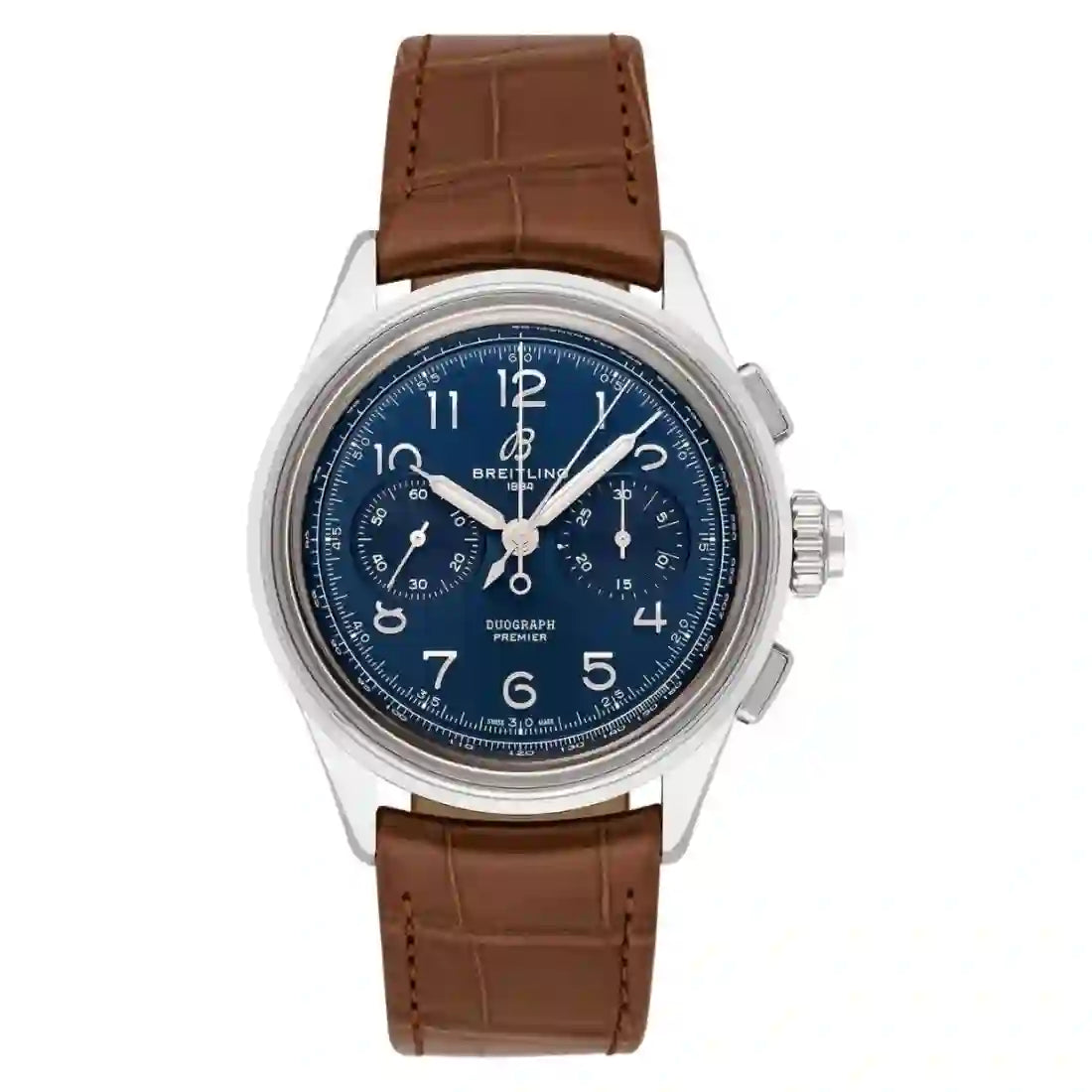 Breitling Premier Manual Winding Blue 42mm