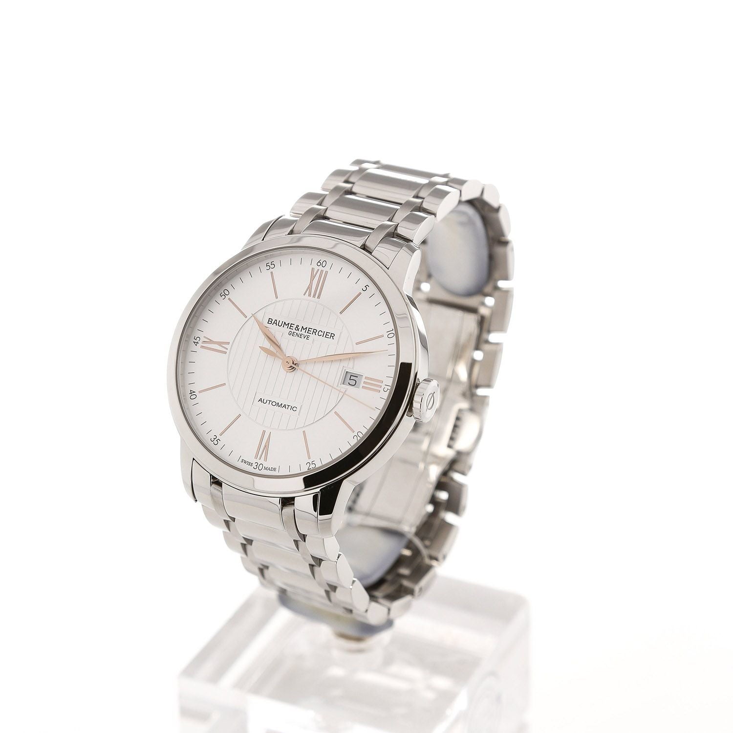 Baume & Mercier Classima Automatic Zilver 40 mm