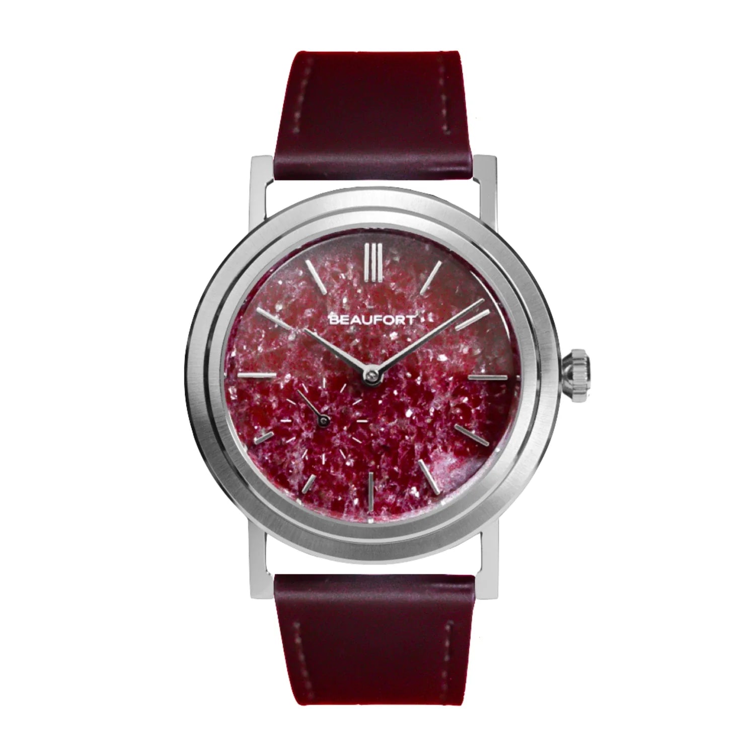 Beaufort Permian beuPer4 Red Dial Stainless steel 38mm Watch