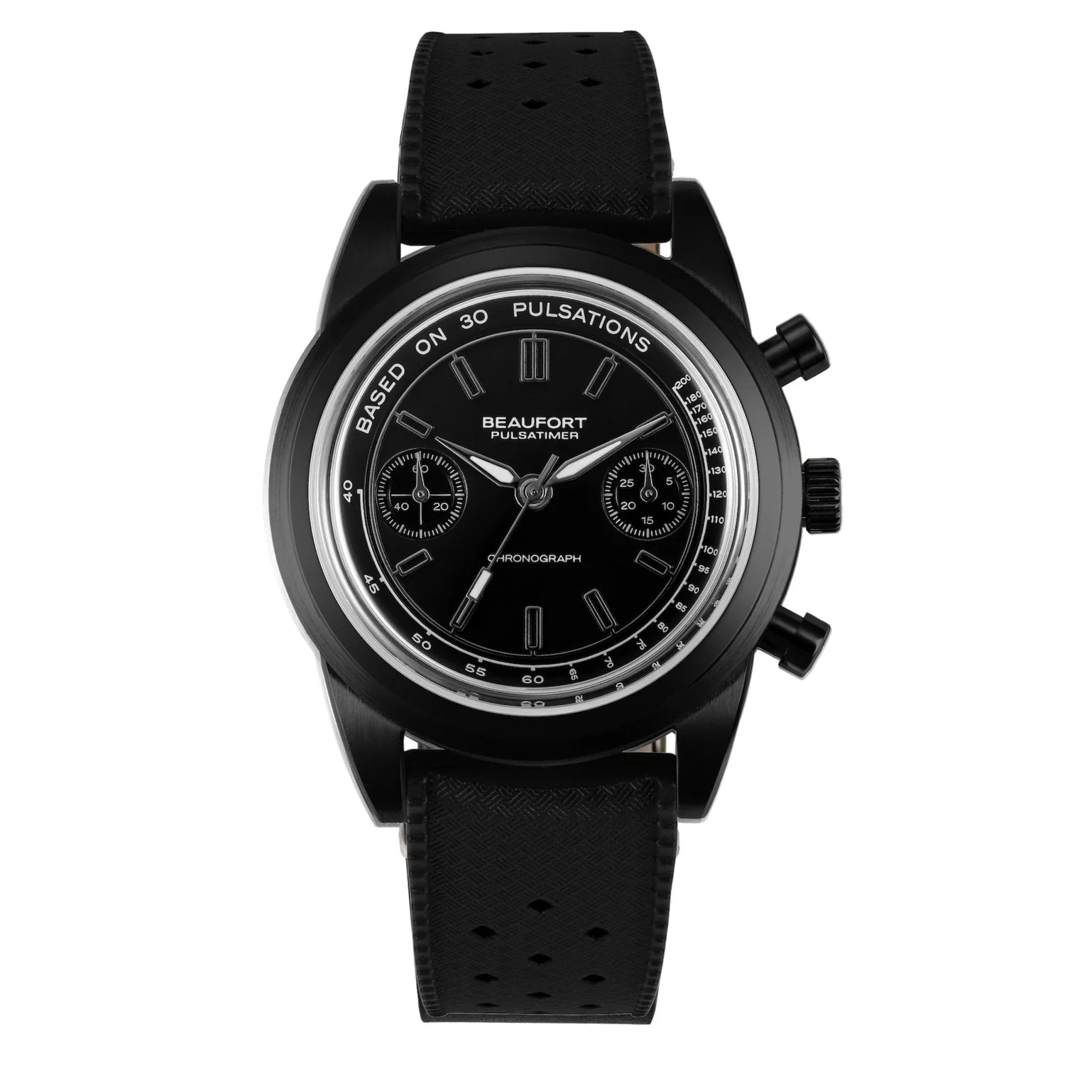 Beaufort Pulsatimer beuPul15 Black Dial Stainless steel 39mm Watch