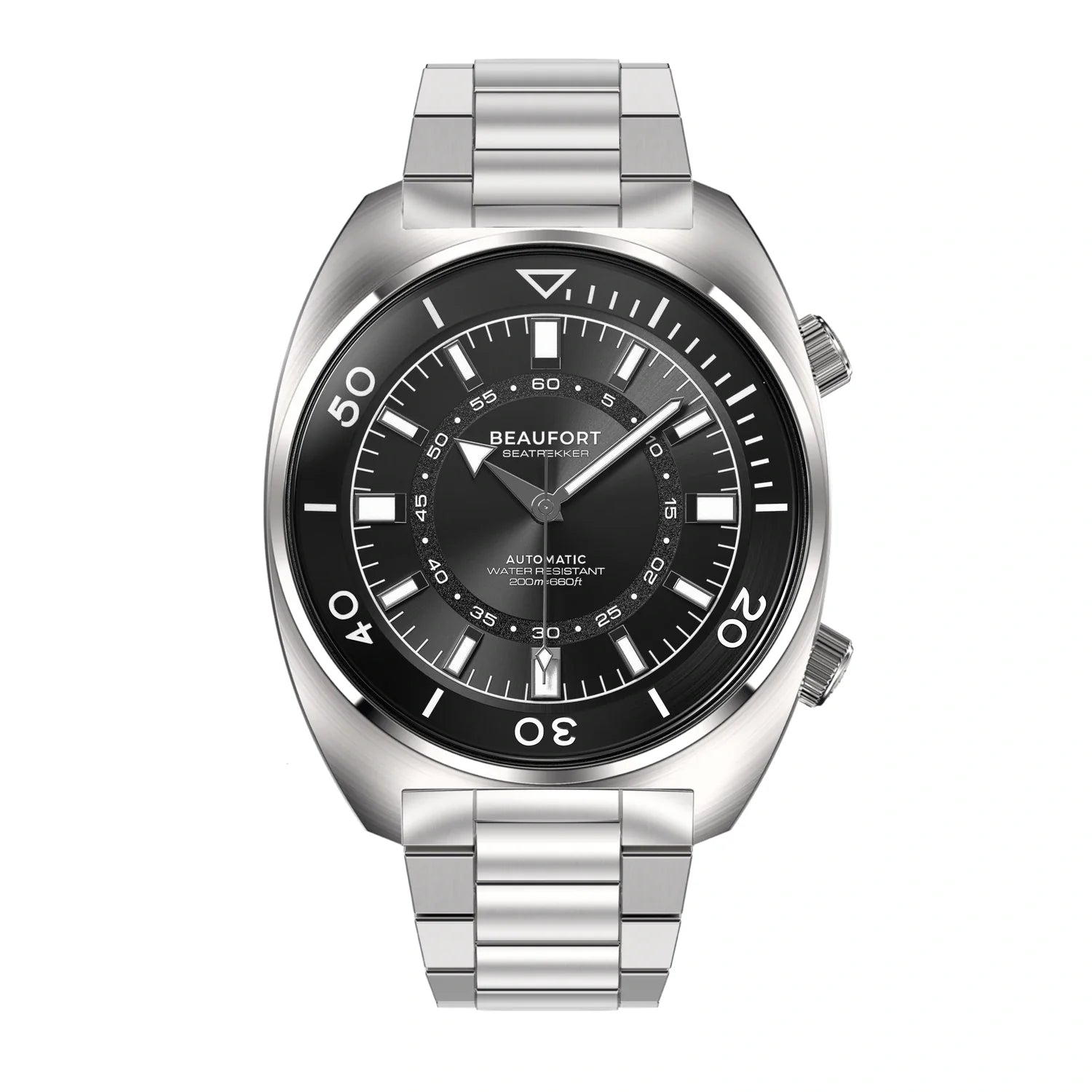 Beaufort Seatrekker beuSea10 Black Dial Stainless steel 39mm Watch