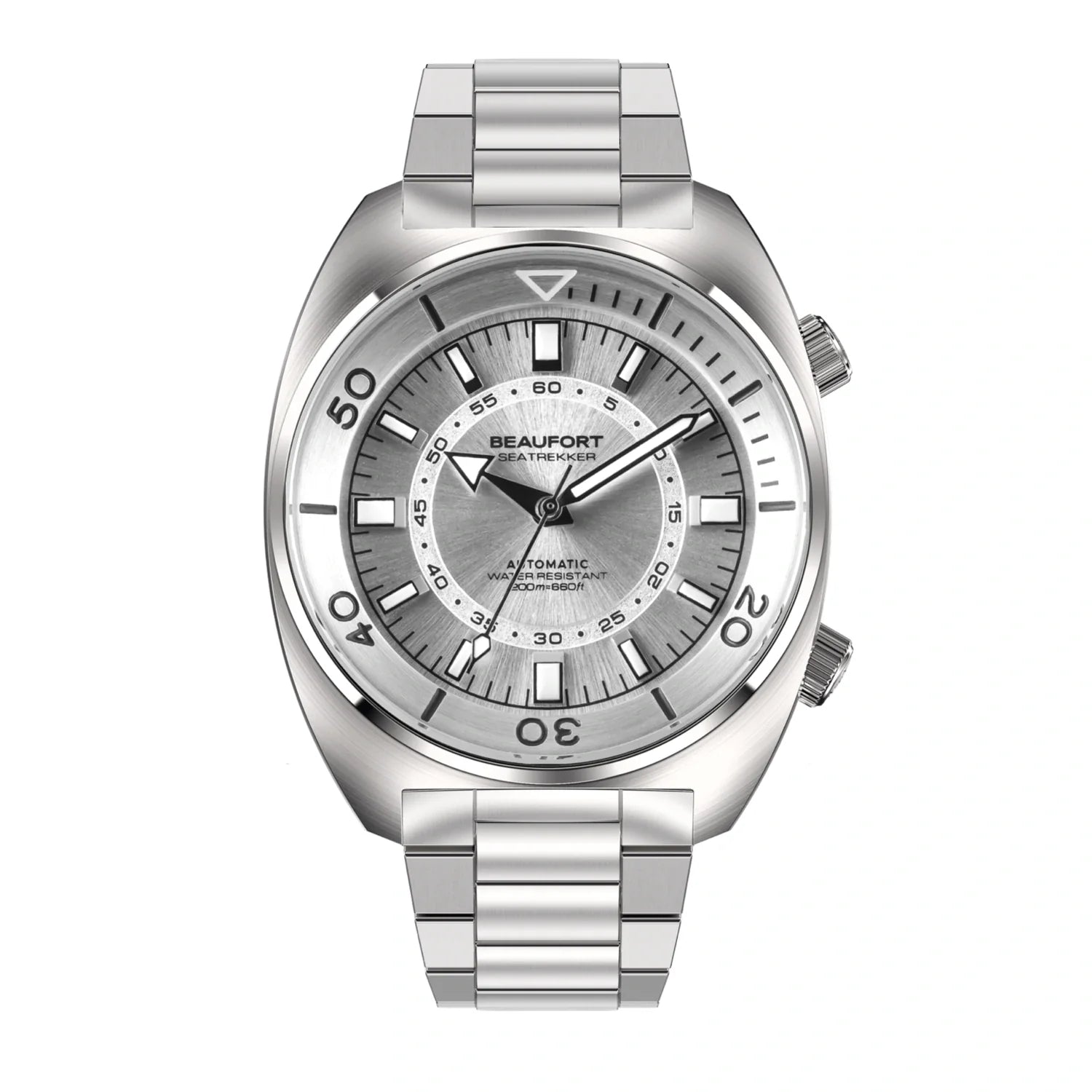 Beaufort Seatrekker beuSea7 Silver Dial Stainless steel 39mm Watch