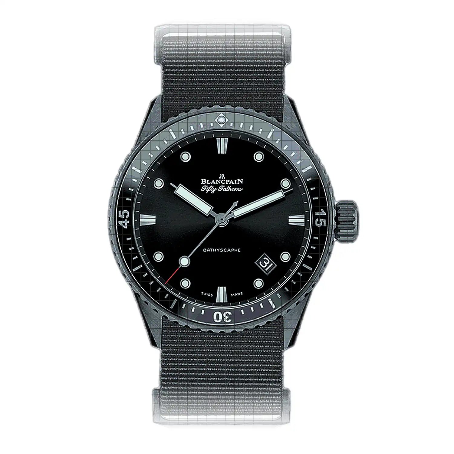 Blancpain Fifty Fathoms Bathyscaphe 44mm Black