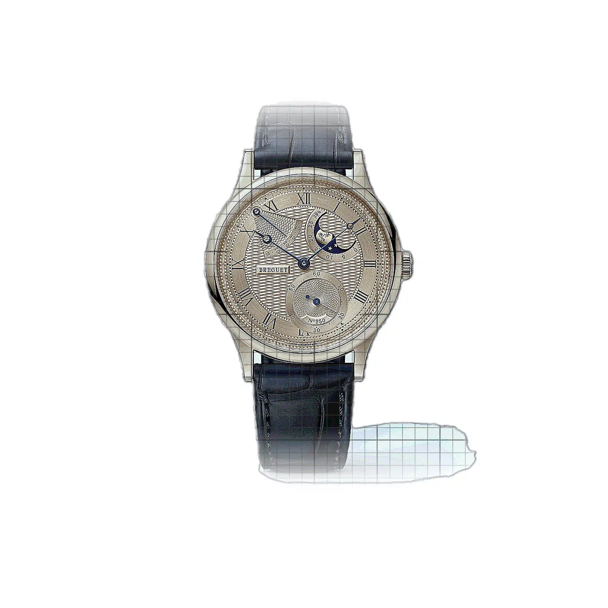 Breguet Classique 7235BH/0H/9V6 Blanc Cadran Or rose 39mm Montre