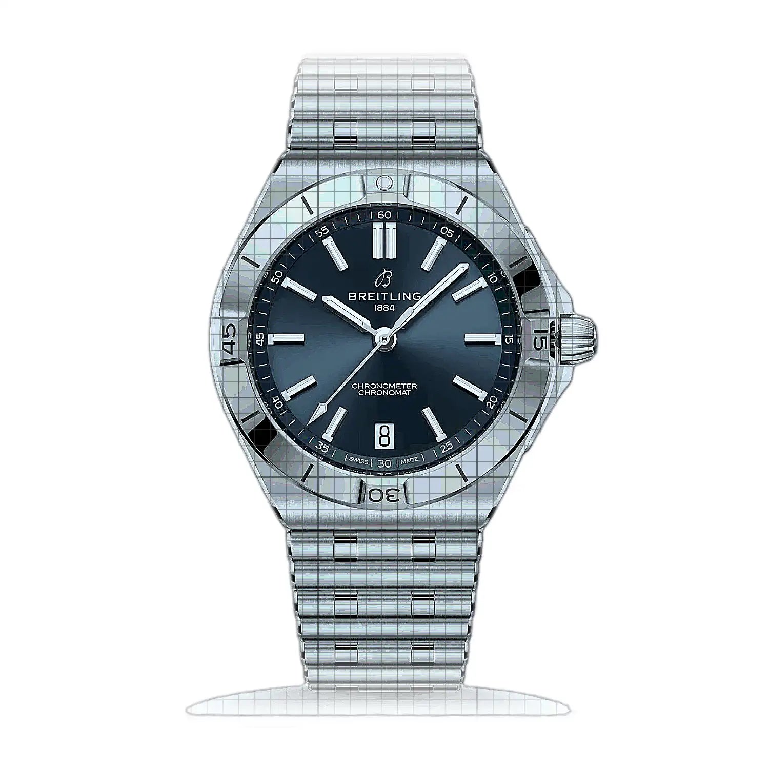Breitling Chronomat B31 Automatic 40 AB3114101C1A1 Blue Dial Stainless steel 40mm Watch