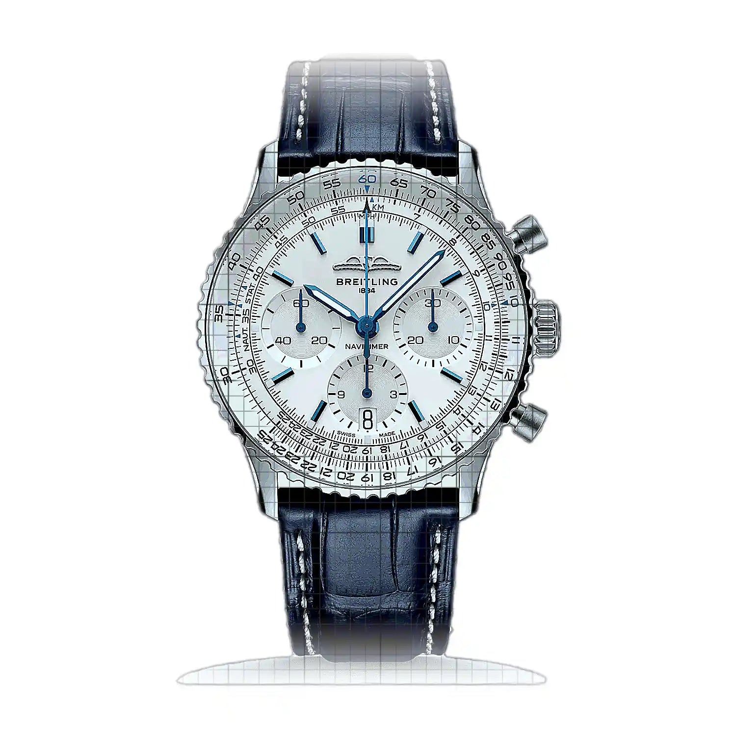 Breitling Navitimer B01 Chronograph AB0139A71G1P1 Silver Dial Stainless steel 41mm Watch