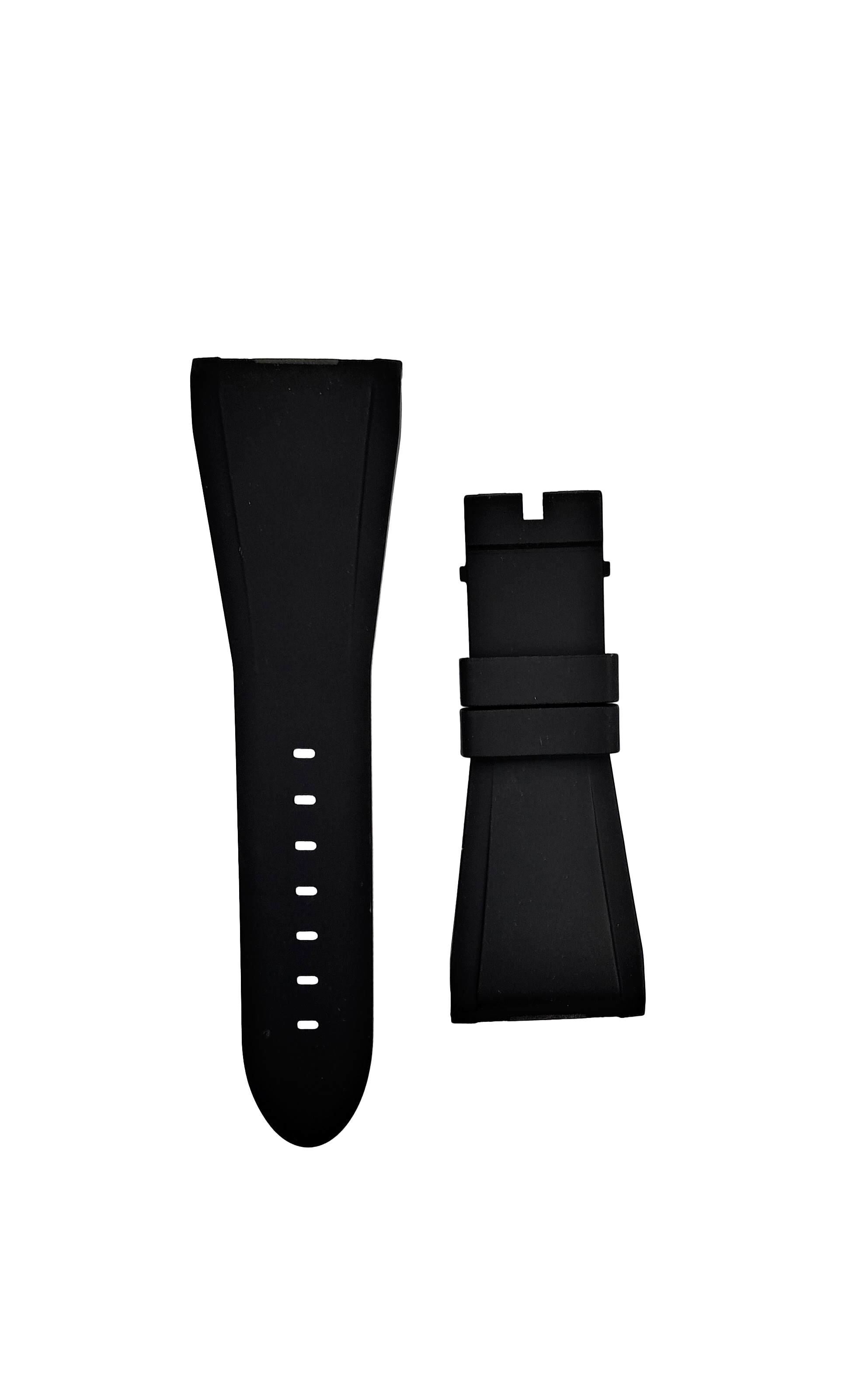 Bulgari Black Rubber Watch Strap – Original Band
