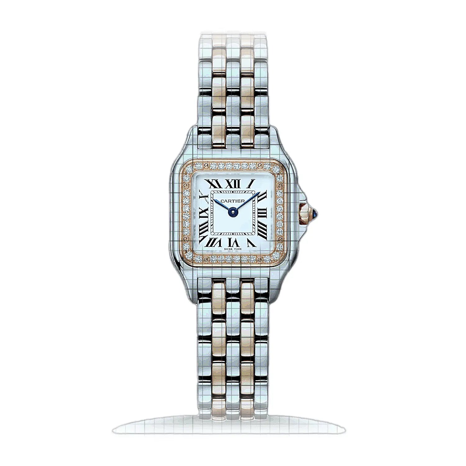 Cartier Panthère Quartz Silver 30 x 22mm