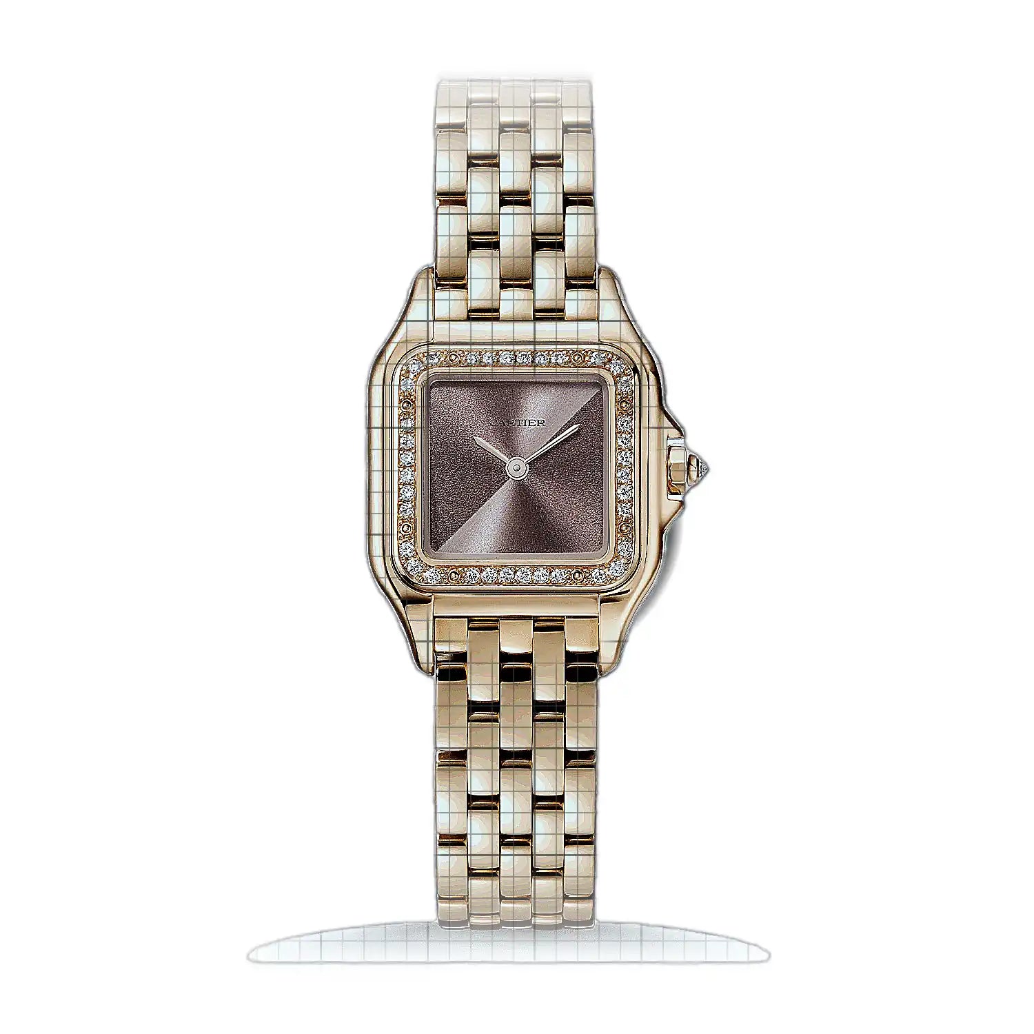Cartier Panthère de Cartier WJPN0035 Brown Dial Rose gold 22mm Watch