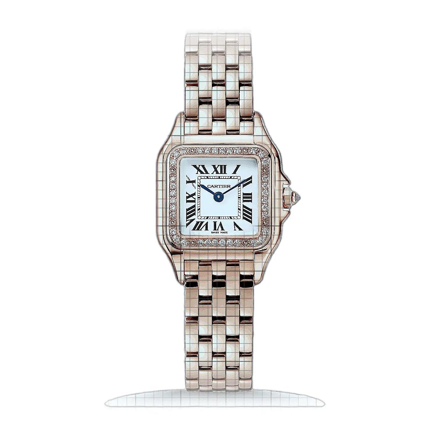 Cartier Panthère de Cartier WJPN0049 White Dial Rose gold 22mm Watch