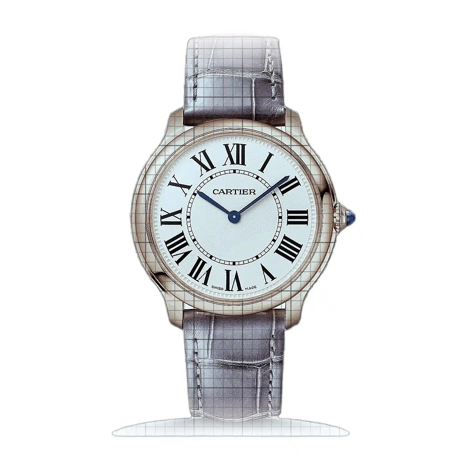 Cartier Ronde Must de Cartier WGRN0017 Beige Dial Rose gold 36mm Watch