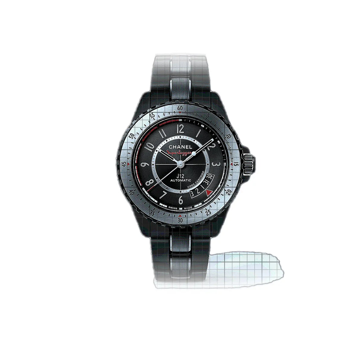 Chanel J12 H11059 Schwarz Zifferblatt aus Keramik, 42 mm Uhr