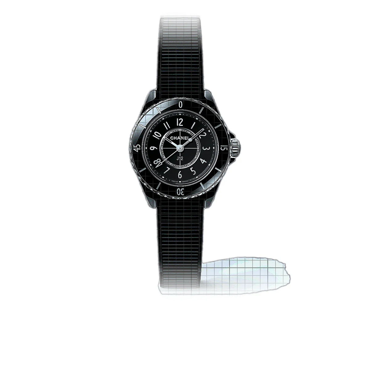 Chanel J12 H11770 Schwarz Zifferblatt aus Keramik 28 mm Uhr