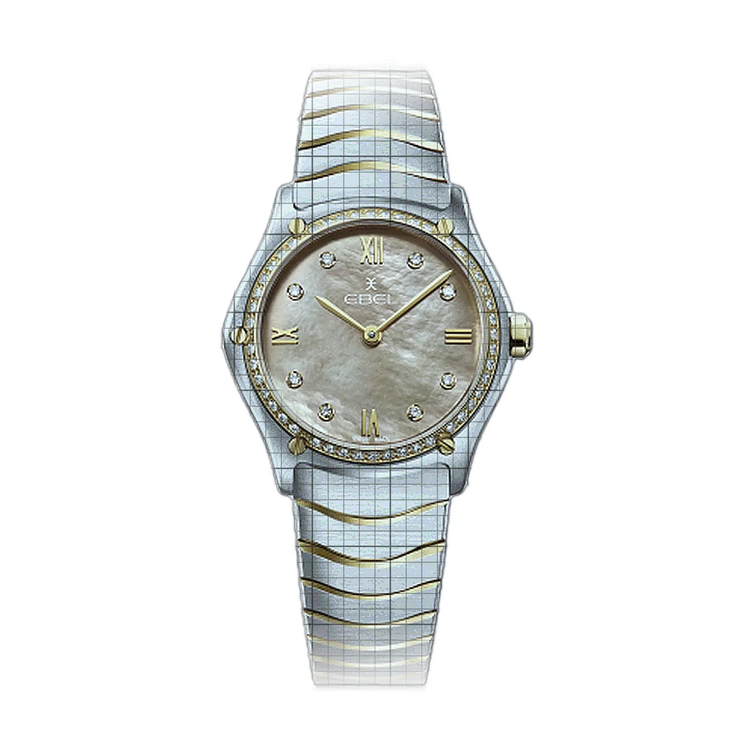 Ebel Sport Classic Quartz Mother of Pearl 29mm