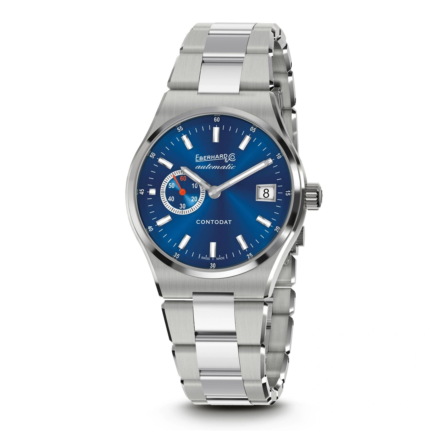 Eberhard Contodat 39mm Blue
