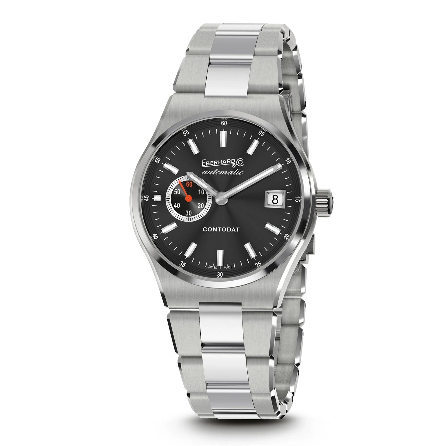 Eberhard Contodat 39mm Black